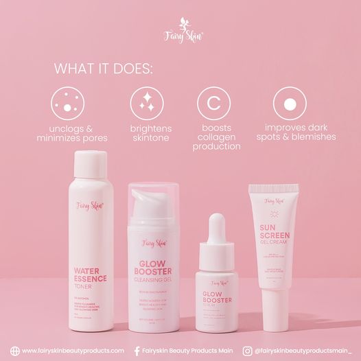 Fairy Skin Mild Facial Kit - Whitening and Hydrating