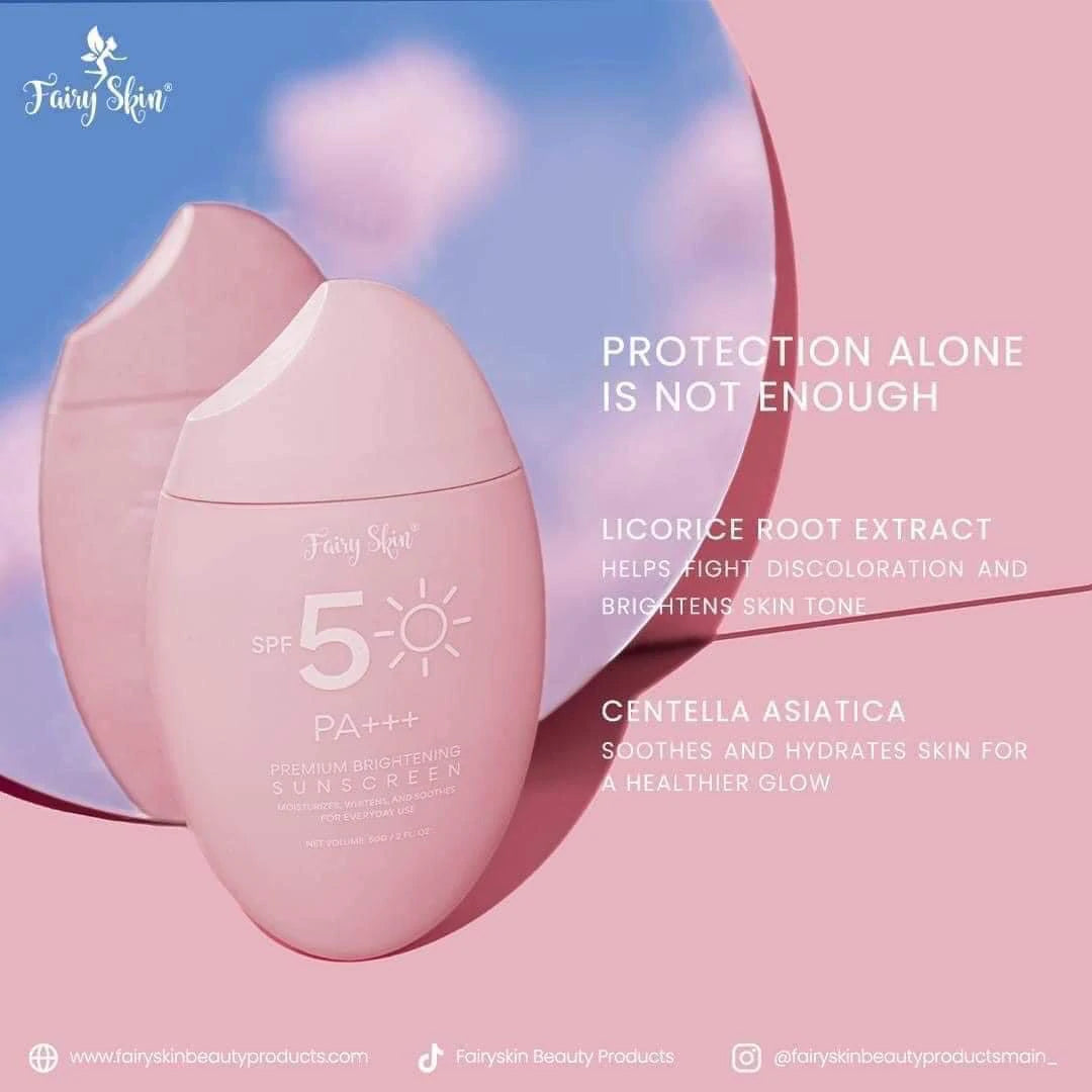 Fairy Skin Premium Brightening Sunscreen SPF50 PA+++ | Love Rys