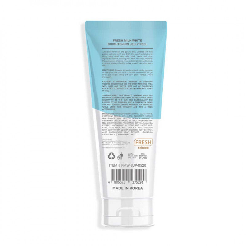 Fresh Skinlab Milk White Brightening Jelly Peel 100mL