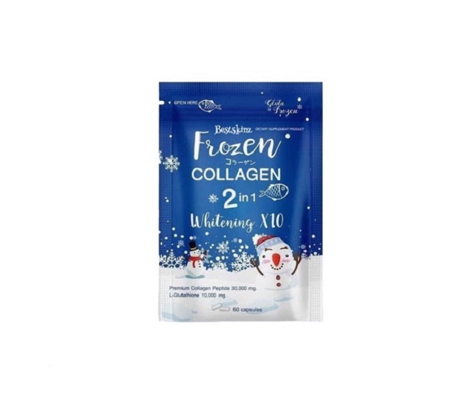 Frozen Collagen 2in1 Whitening x10 w L Glutathione Love Rys