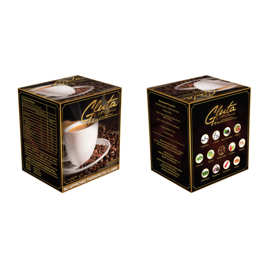 GLUTA LIPO Classic (Coffee) - 10 Sachets