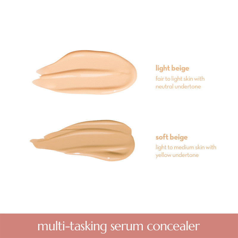 Happy Skin Second Skin Multi-Tasking Serum Concealer swatch