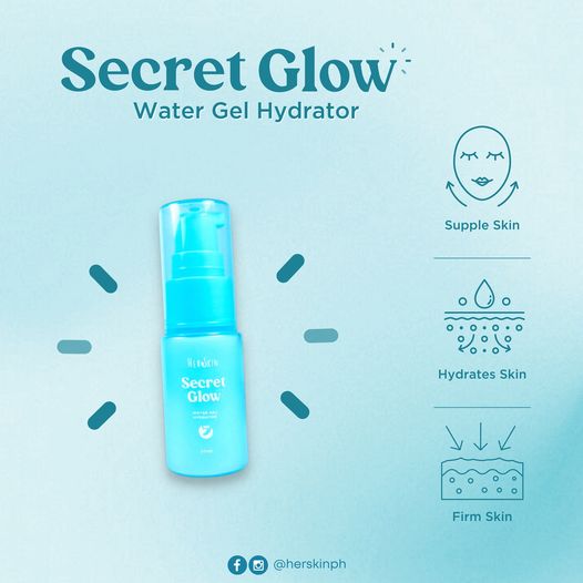 HerSkin Secret Glow Water Gel Hydrator 50g