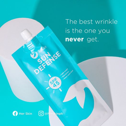 HerSkin Sun Defense UVAUVB Protection SPF45 50g