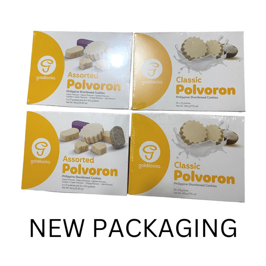 Goldilocks Polvoron New Packaging