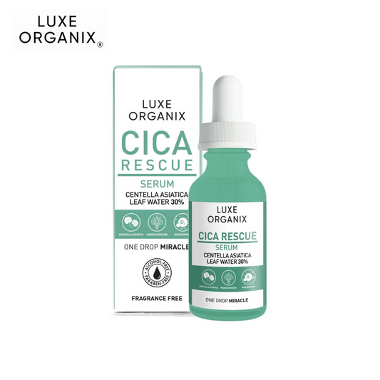 Luxe Organix Cica Rescue Calming Serum 30mL