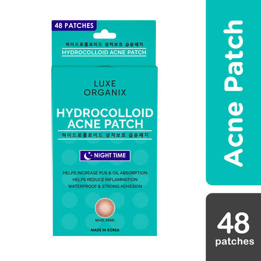 Luxe Organix Hydrocolloid Acne Spot Patch Night - 48s