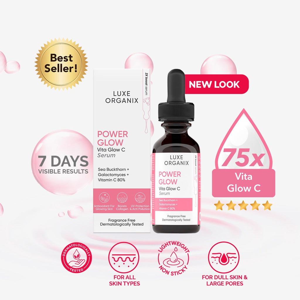 Luxe Organix Power Glow Vita Glow C Serum 30mL