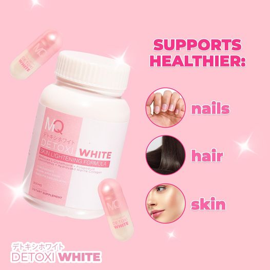 MQ Detoxi White (Glutathione, Collagen & Oral Sunblock)