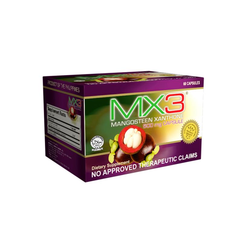 MX3 Capsule Mangosteen Xanthone 60 Capsules