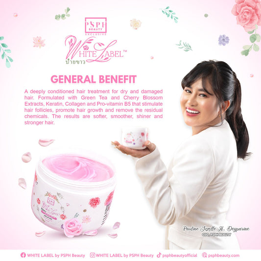 PSPH White Label Detox Hair Treatment Mask 250mL