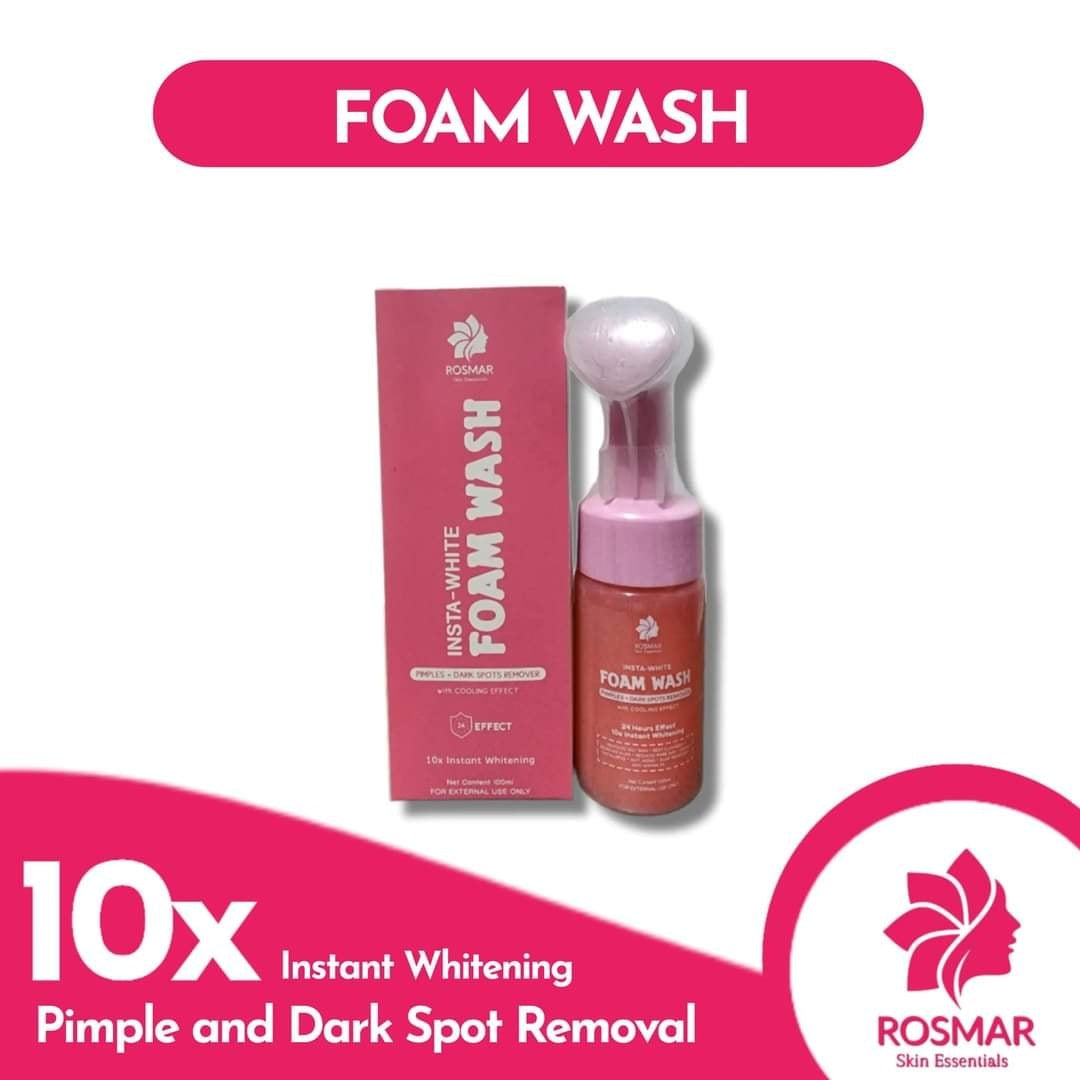 Rosmar Insta-White Foam Wash 100mL | Love Rys Australia – LOVE RYS