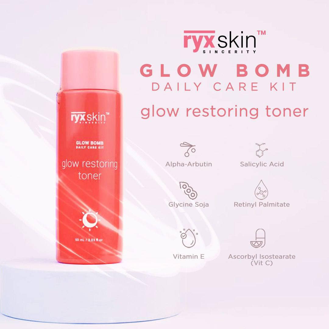 RyxSkin Glow Bomb Daily Care Kit