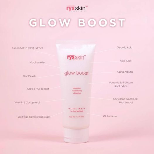 RyxSkin Glow Boost Milky Bath 100mL
