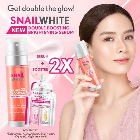 SNAILWHITE Double Boosting Brightening Serum 40mL + 40mL
