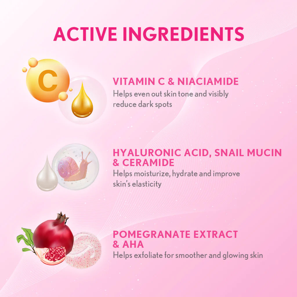 SNAILWHITE Glow Body Cream 300mL by NAMU Life