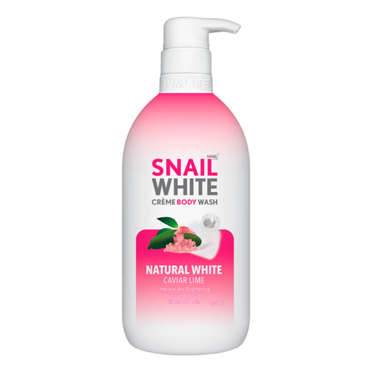 SNAILWHITE Natural White Crème Body Wash Caviar Lime 500mL