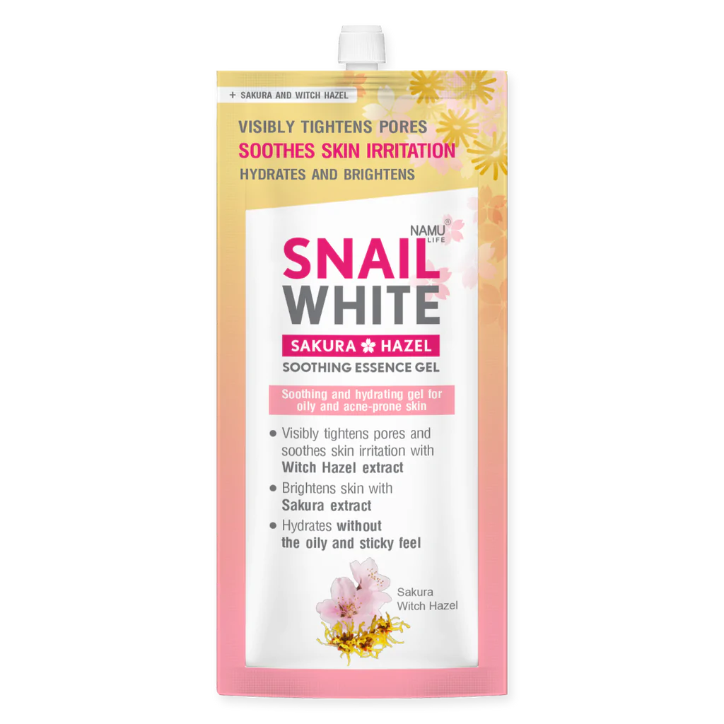 SNAILWHITE Sakura Hazel Soothing Essence Gel 20mL