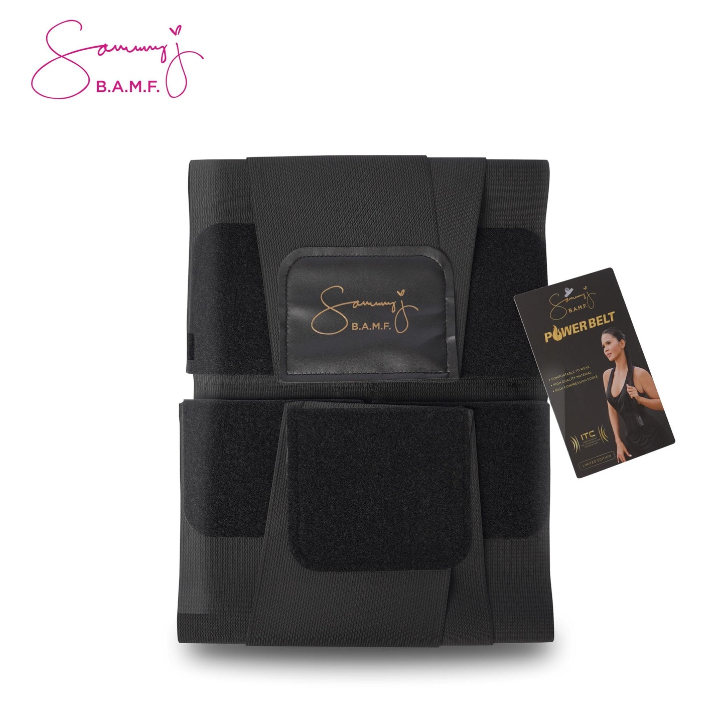 Sammy J Gold Power Slim Belt 5.0 | Choose A Size