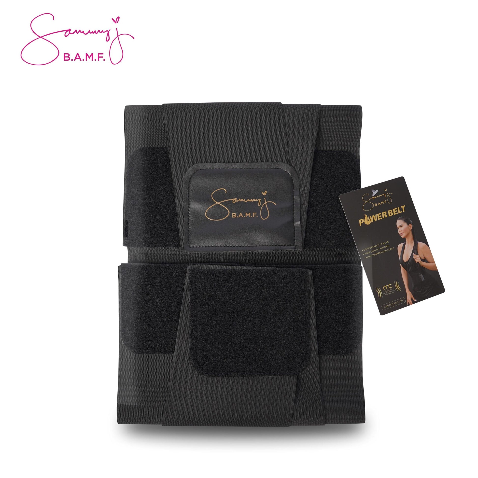 Sammy J Gold Power Slim Belt 5.0 | Choose A Size