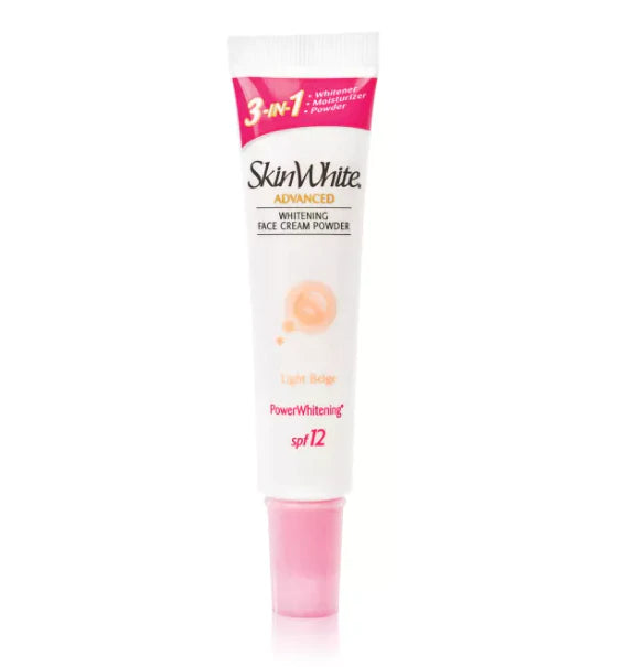 SkinWhite Advanced Power Whitening Face Cream Powder (Light Beige) 20g