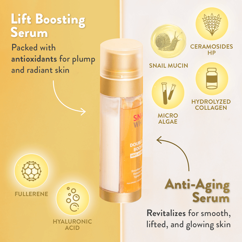 NAMU Life SNAILWHITE Double Boosting Anti-Aging Serum