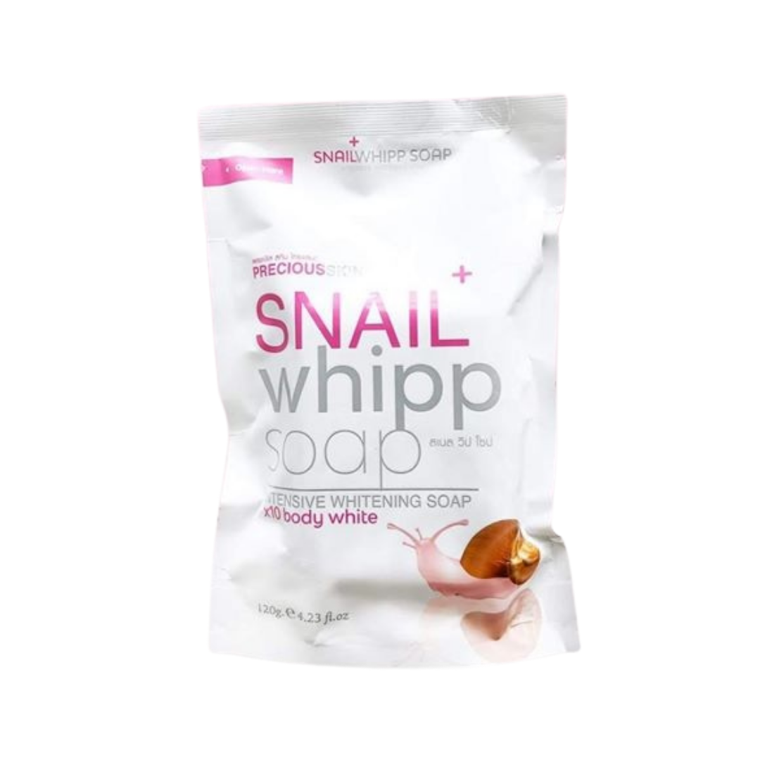 Snail Whipp Intensive Whitening x10 Soap by Precious Skin Thailand 120g
