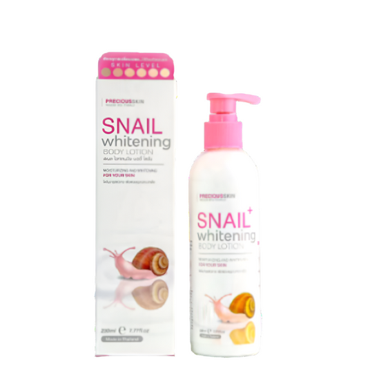 Snail Whitening Body Lotion by Precious Skin 230mL