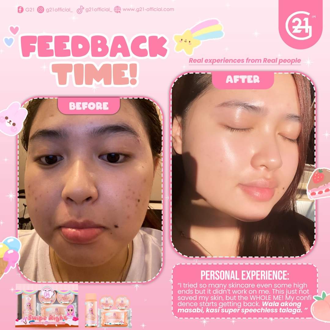 G21 Swipe Right Premium Rejuvenating Set