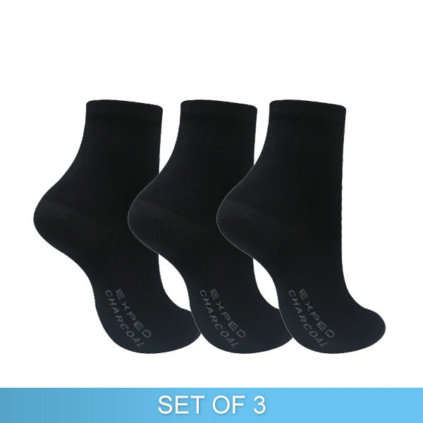 Exped Ladies Casual Cotton Charcoal Medium Socks