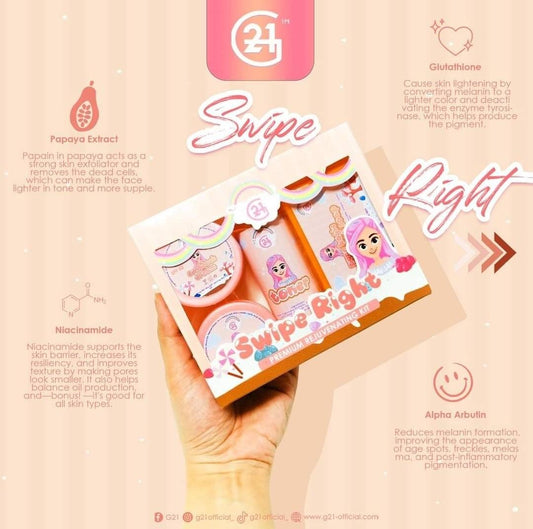 G21 Swipe Right Premium Rejuvenating Set