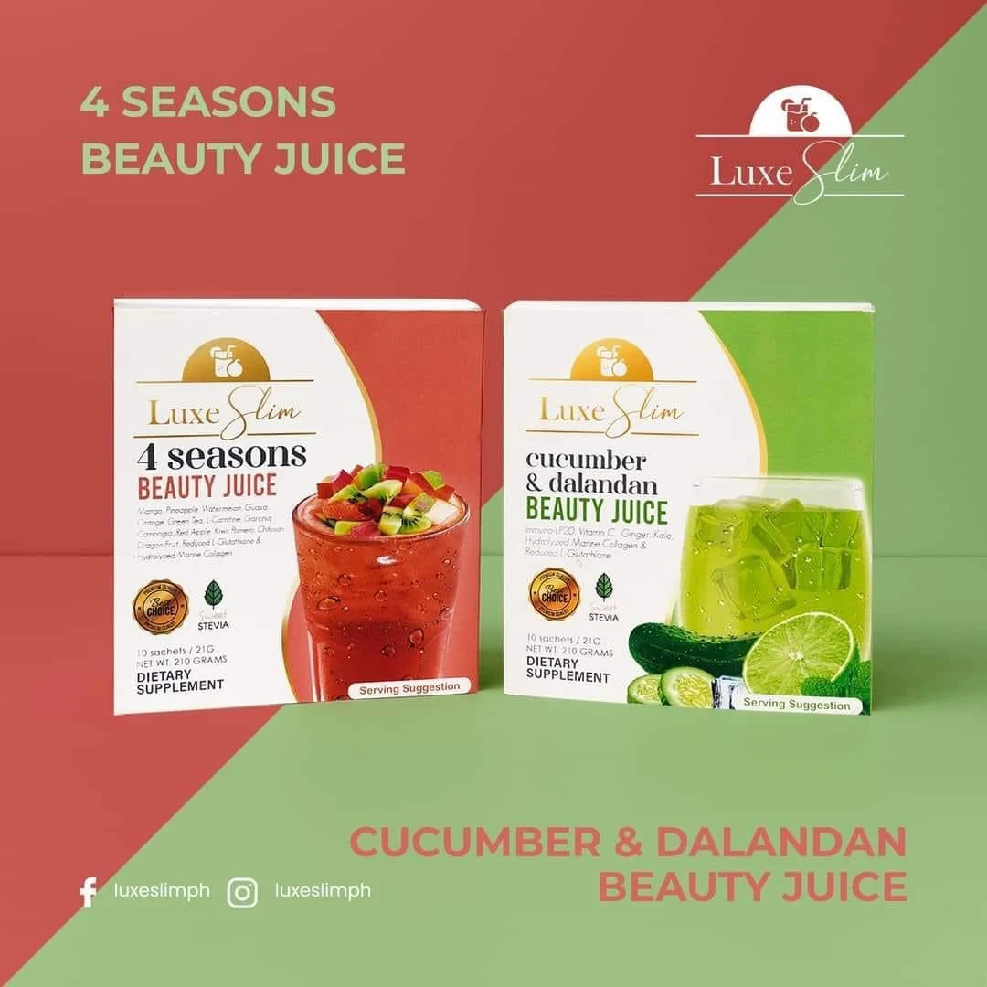 Luxe Slim Cucumber Dalandan Beauty Juice 21g x 10 sachets