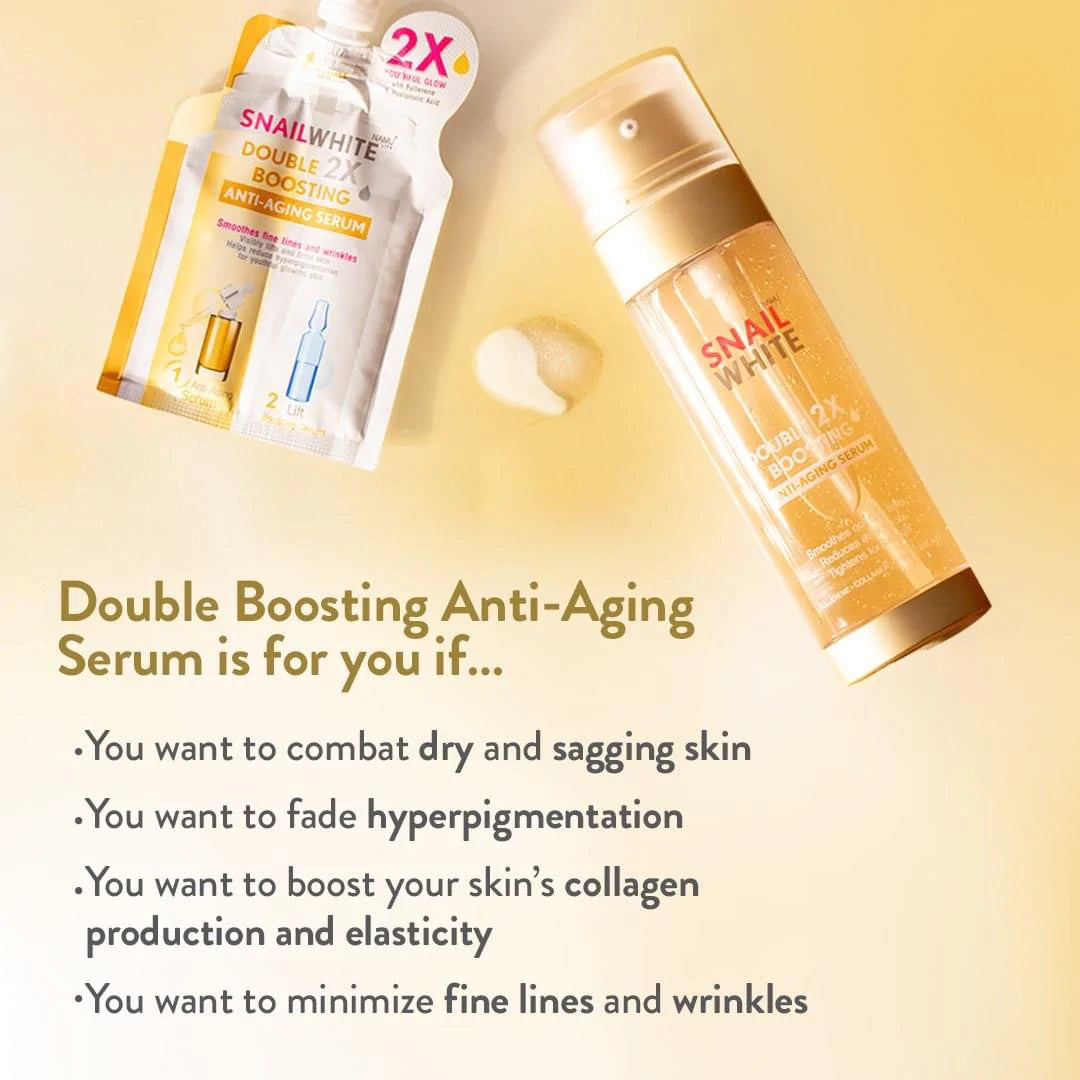 NAMU Life SNAILWHITE Double Boosting Anti-Aging Serum