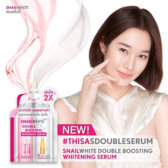 SNAILWHITE Double Boosting Brightening Serum 8mL