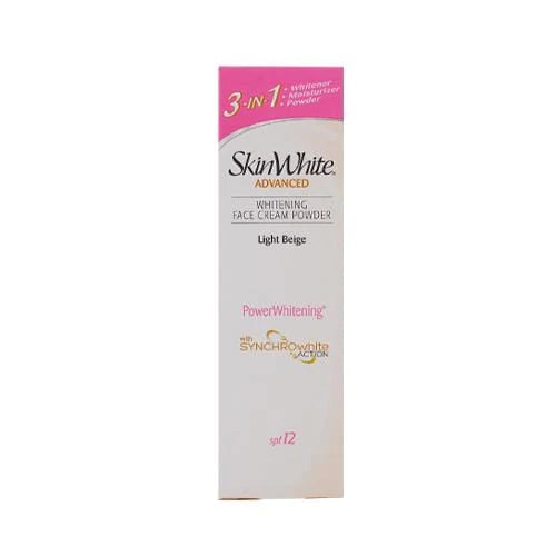 SkinWhite Advanced Power Whitening Face Cream Powder (Light Beige) 20g