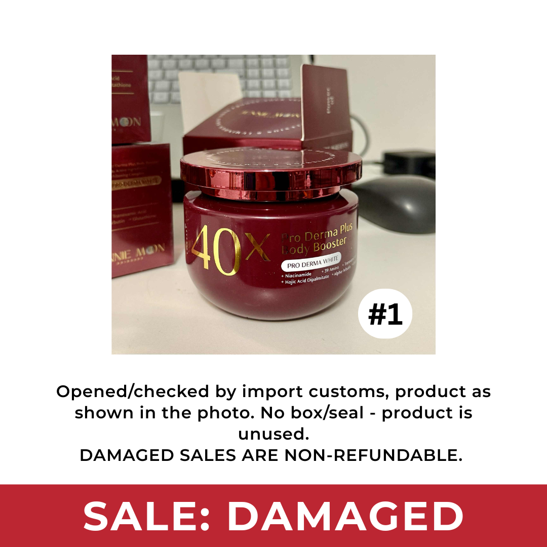[DAMAGED SALE] JENNIE MOON Pro Derma Plus Body Booster (Pro Derma White) 250g