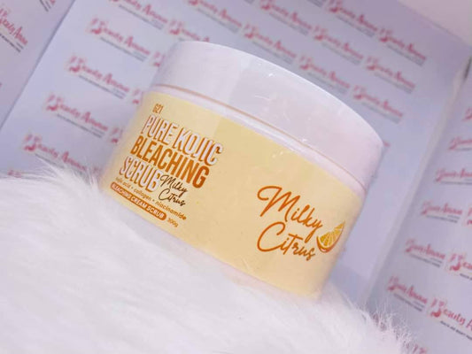 G21 Pure Kojic Bleaching Cream Scrub 300g (New Packaging - Milky Citrus)