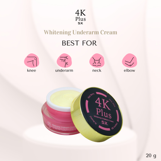 4K Plus Whitening Underarm Cream Net Wt. 20g