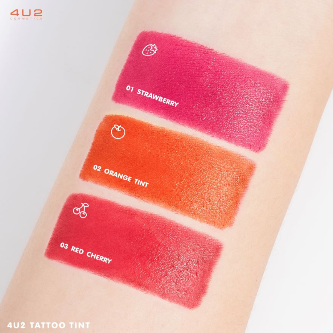 4U2 Tattoo Tint 3g strawberry orange cherry