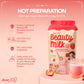 DEAR FACE Beauty Milk Glutathione + Collagen Drink (Strawberries & Cream) 10 Sachets