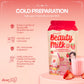 DEAR FACE Beauty Milk Glutathione + Collagen Drink (Strawberries & Cream) 10 Sachets