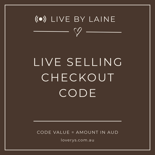 LIVE BY LAINE Checkout | Choose Your Codes