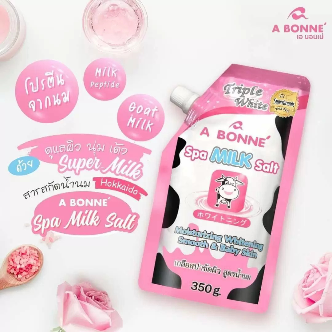 A BONNE Spa Milk Salt Scrub 350g