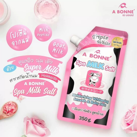 A BONNE Spa Milk Salt Scrub 350g