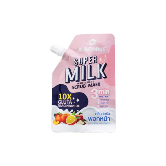A BONNE Super Milk 3-Min Whitening Scrub Mask 30g