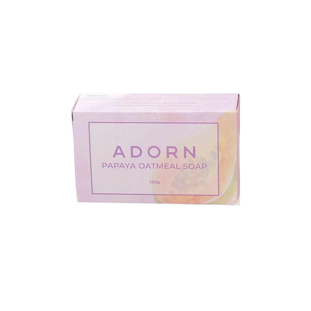 ADORN Papaya Oatmeal Soap 120g