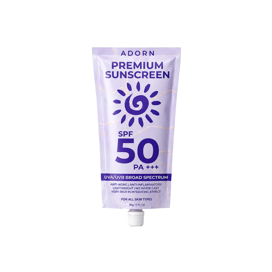 ADORN Premium Sunscreen (SPF50 PA+++) 50g