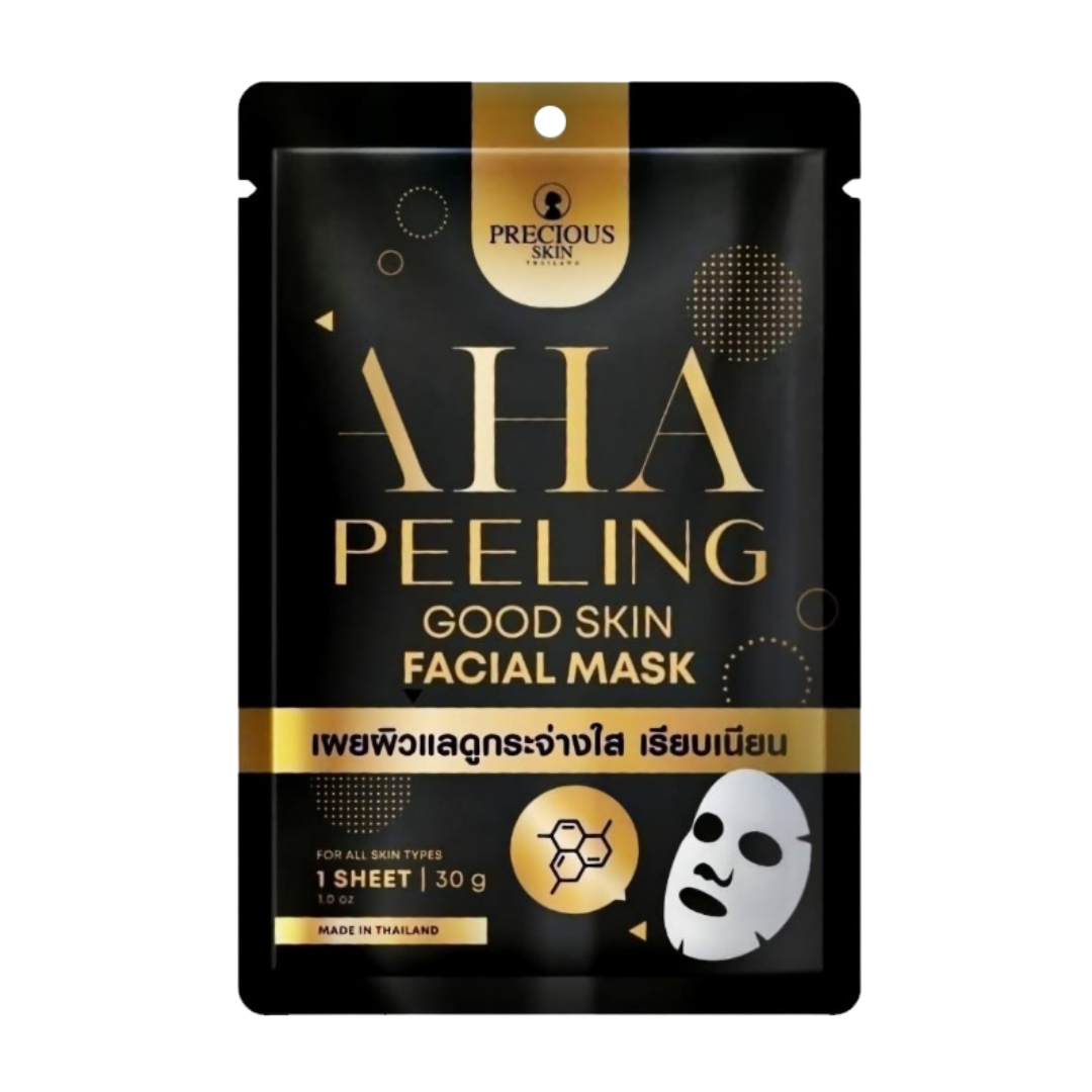 AHA Peeling Good Skin Facial Mask by Precious Skin Thailand - 1 Sheet 30g