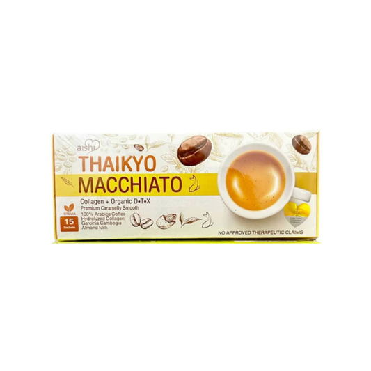 AISHI Thaikyo Collagen + Organic DTX (Macchiato) - 15 Sachets