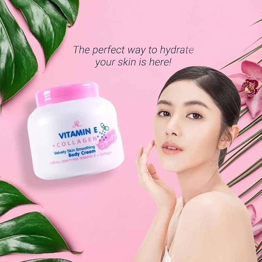 AR Vitamin E + Collagen (Velvety Smooth Skin) Body Cream 200g